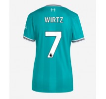 Liverpool Florian Wirtz #7 Koszulka Trzecia damskie 2025-26 Krótki Rękaw